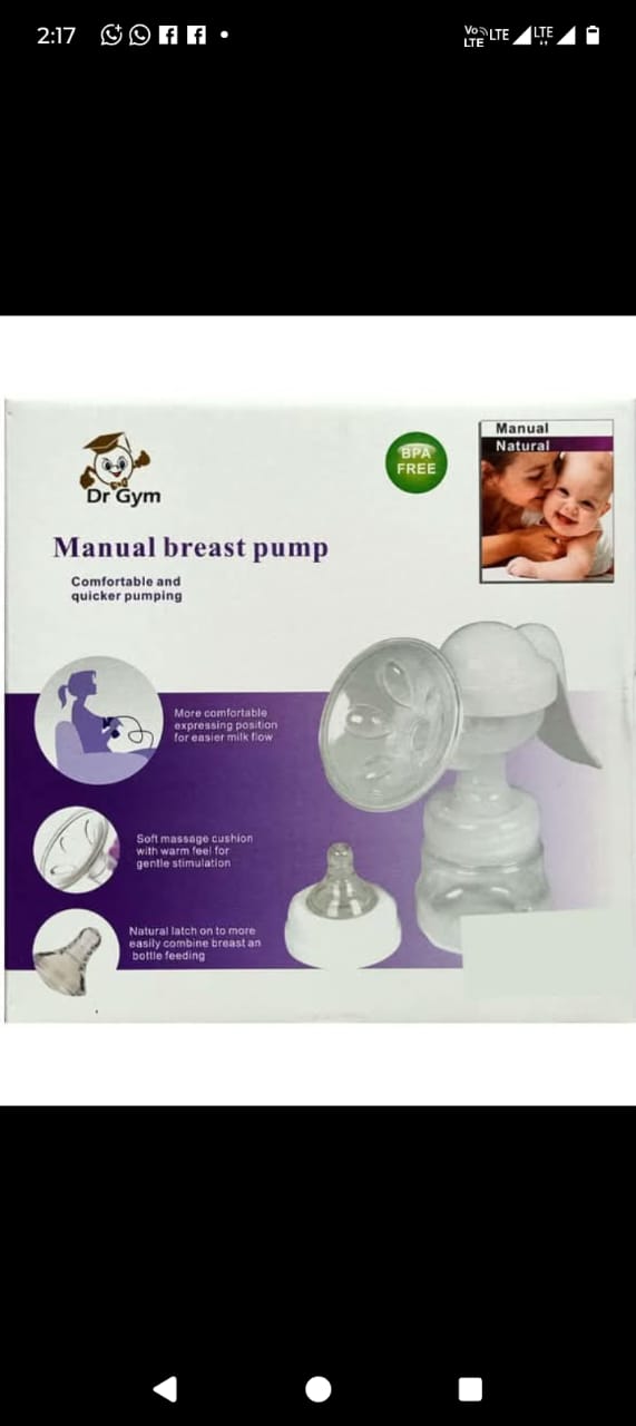 dr gym brest pump manual