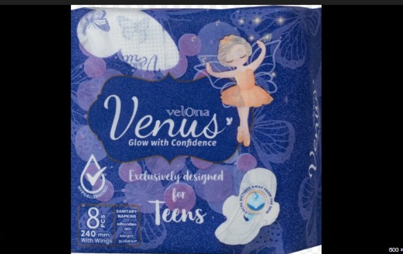 VENUS TEENS SANITARY REGULAR FLOW 16PCS