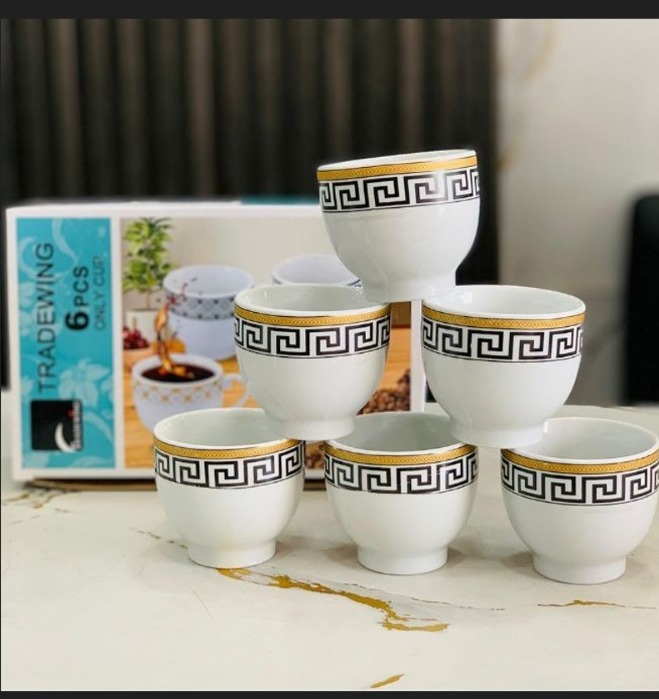 TRADEWING 6PCS CEREMIC CUP AC