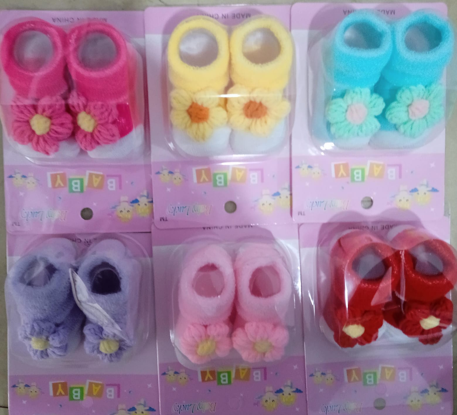 Baby Shoes Flower Box