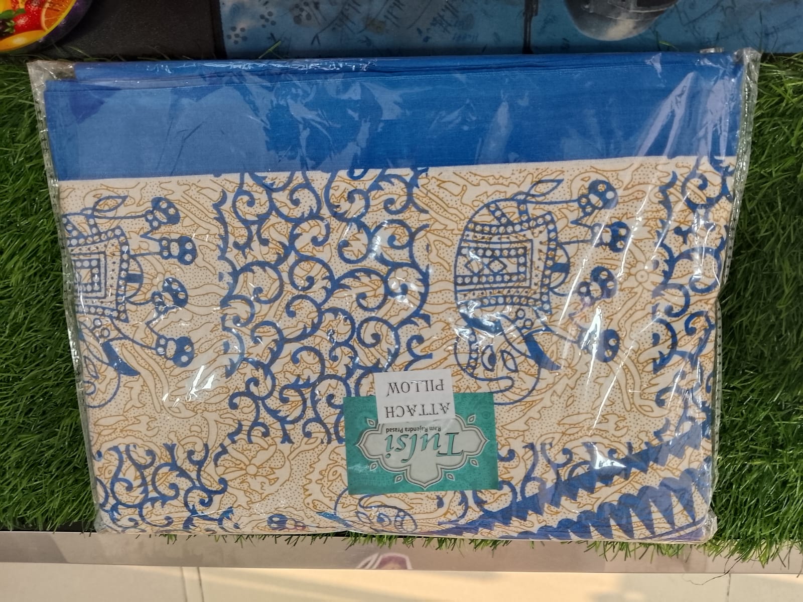 POOJA ELEPHANT BEDSHEET