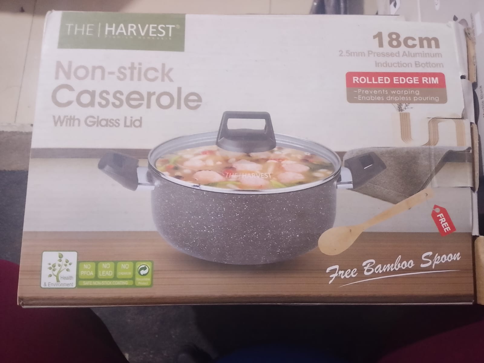 Harvest non stick case role pot 18 cm