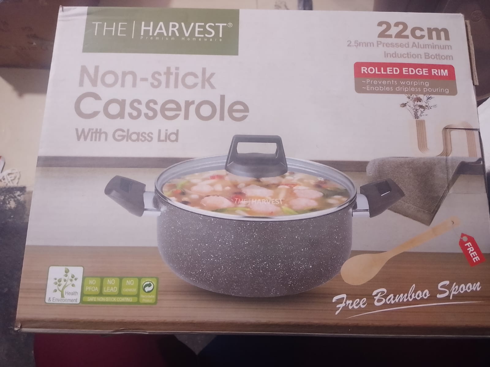 Harvest non stick casse rolle 22 cm