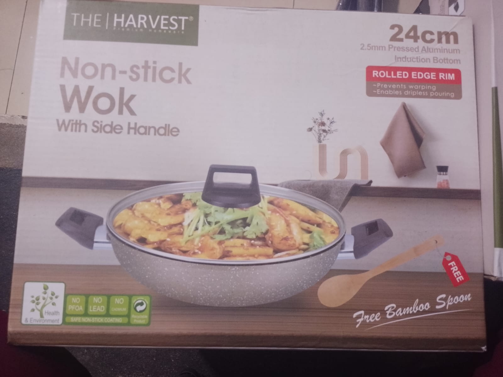 Harvest non stick side handle 24 cm