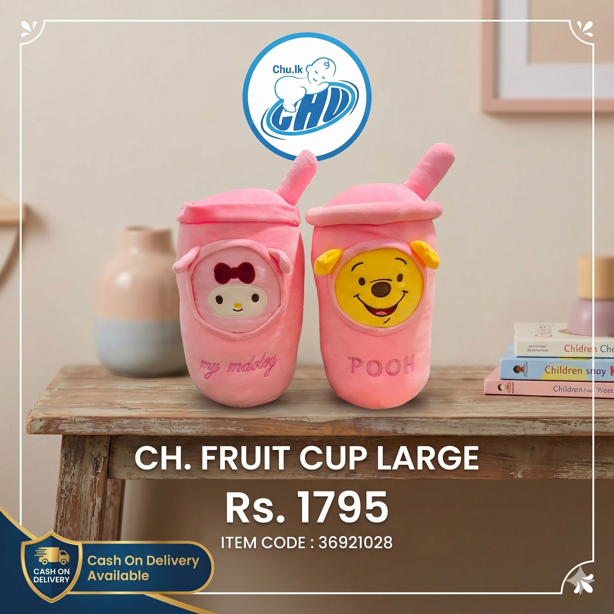 FRUIT CUP LARGE CH (TEDDY)