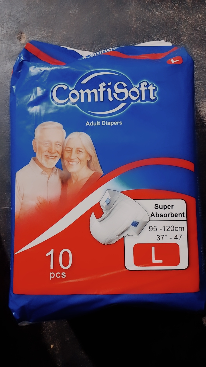 Comfisoft Adult Diapers (L) 10pcs