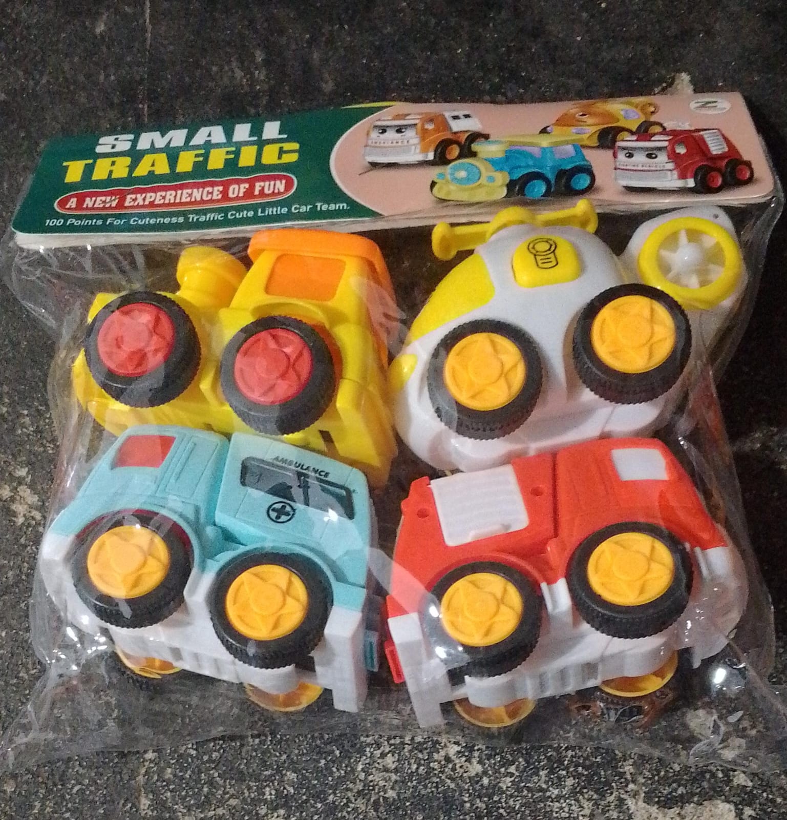 4PCS Small Traffic