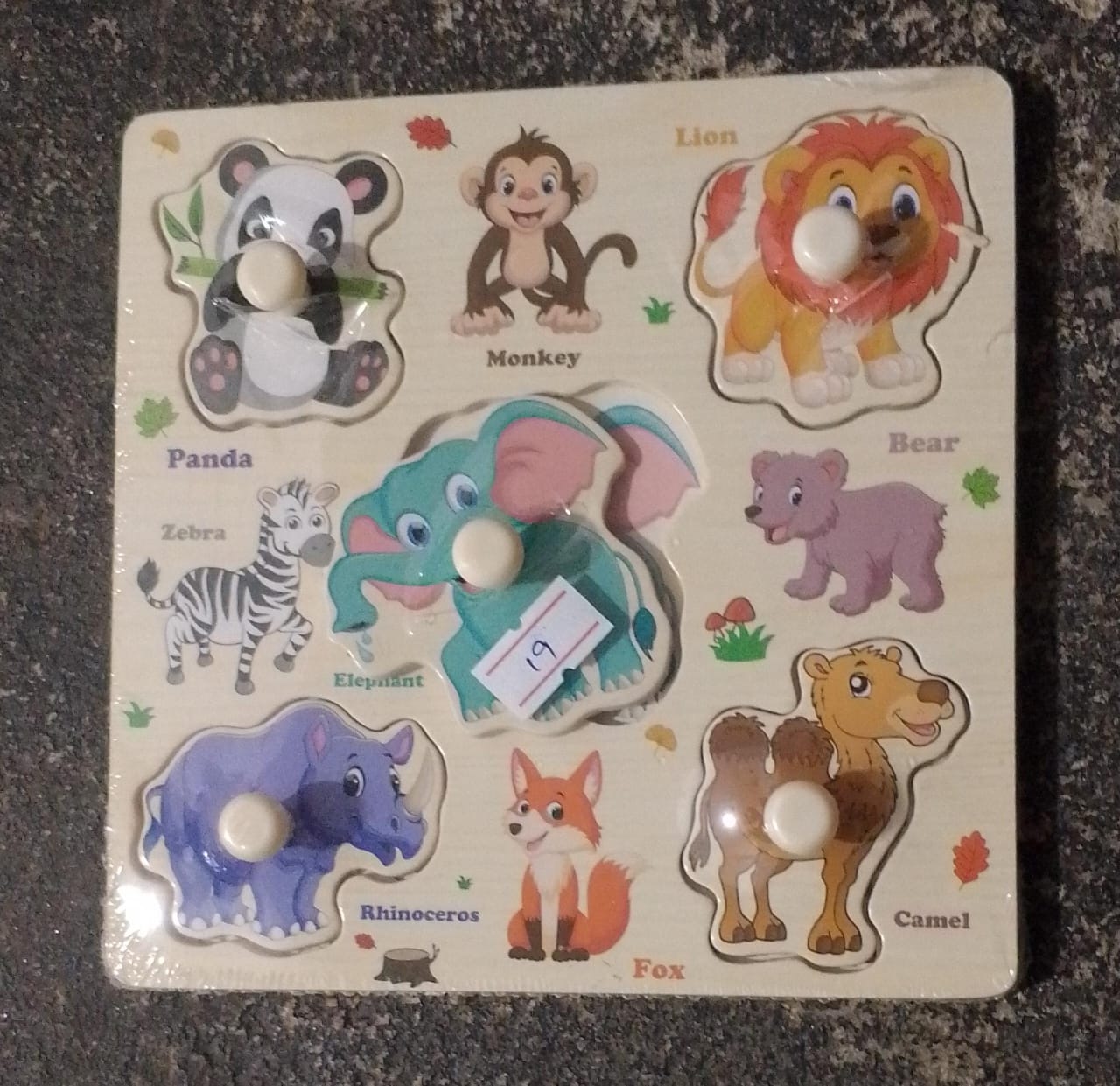 Animal Puzzle Mini Pin
