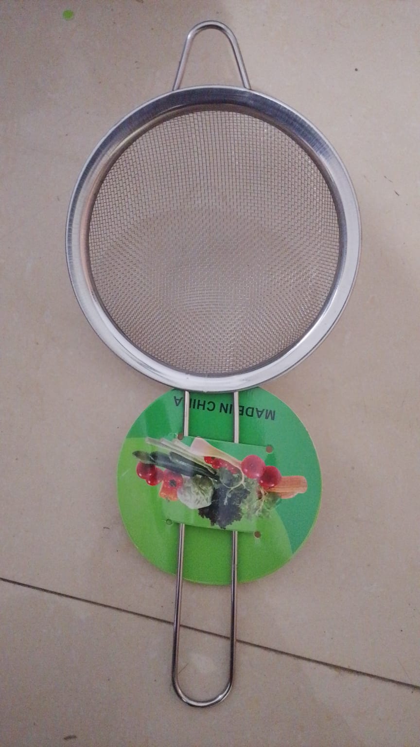 Strainer Silver color  6 Inch