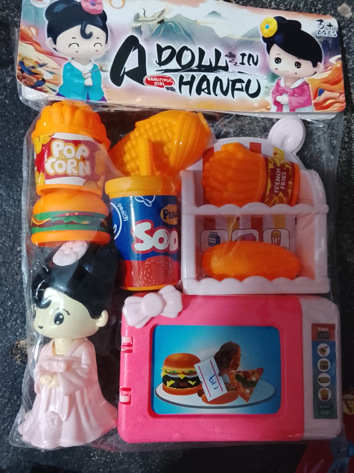 Doll oven set