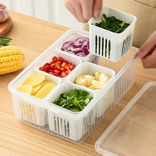 Drainning food container