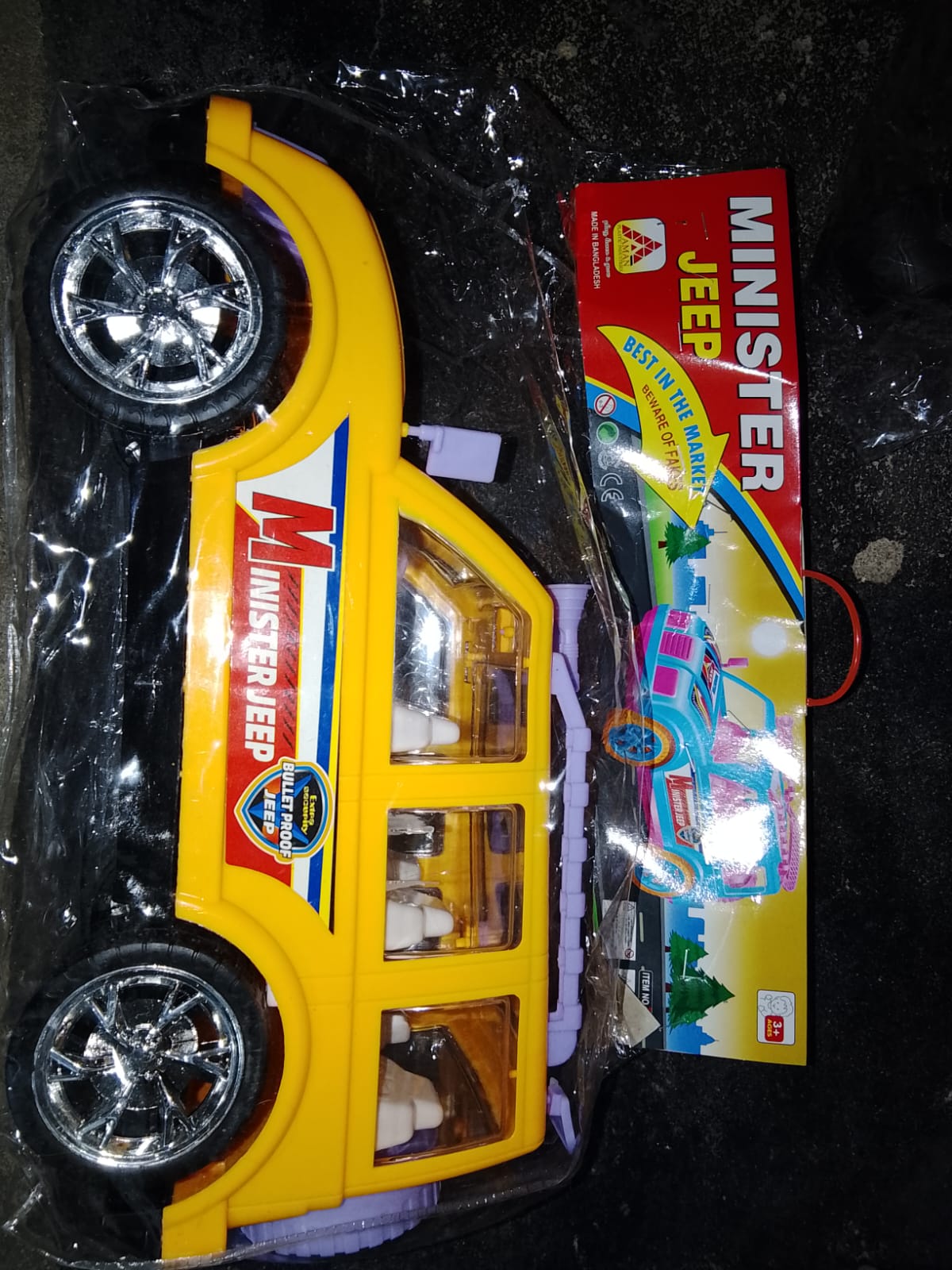 Minister Jeep