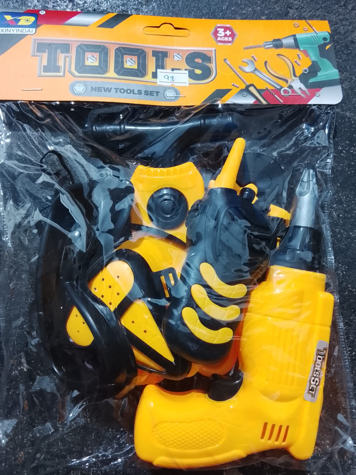 Yellow Tool Set