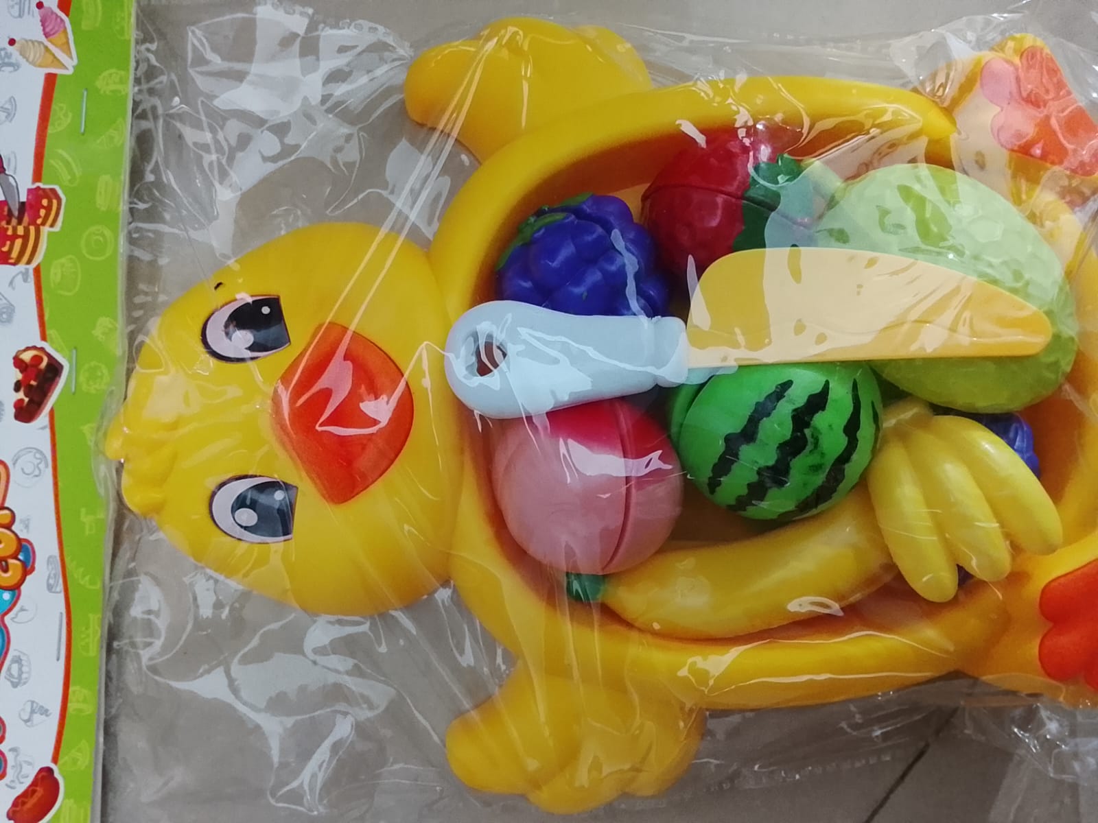 Duck Fruit Cutting
