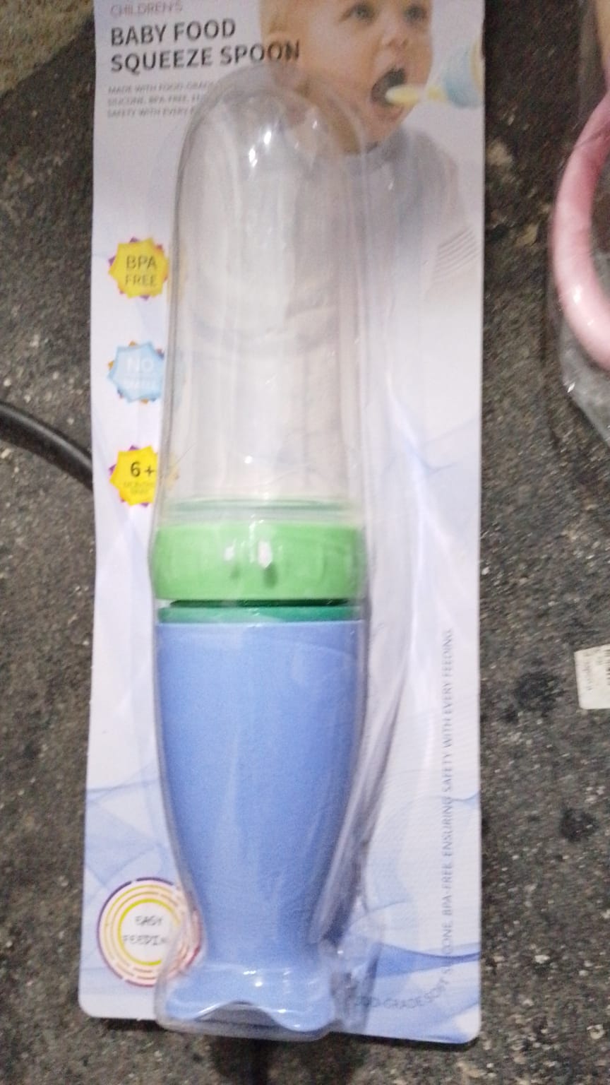 Baby Food Squeeze Spoon