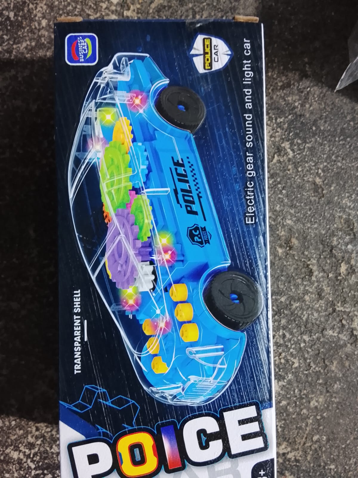 Battery Gear Police Car