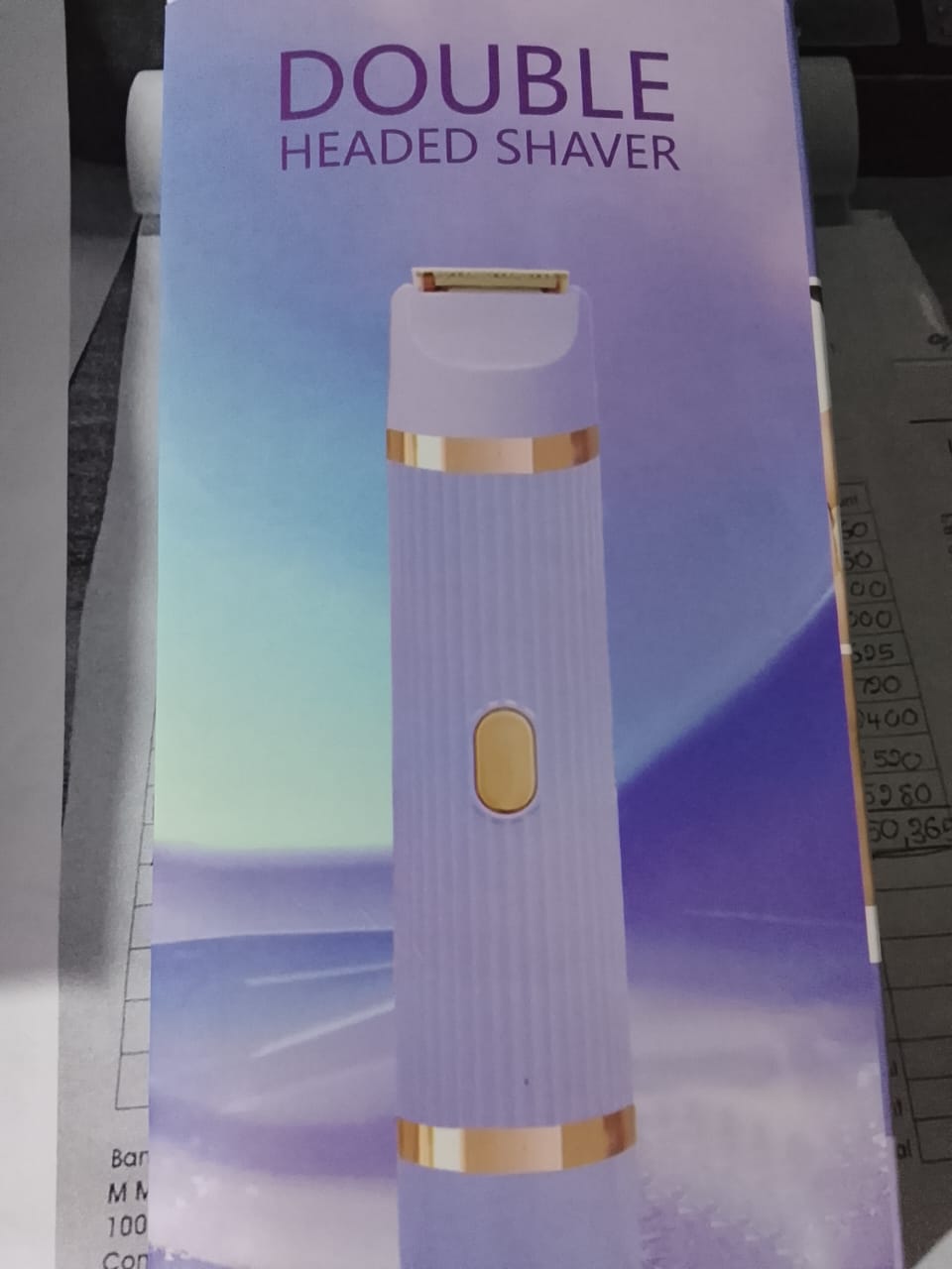 Electric Double Head Shaver