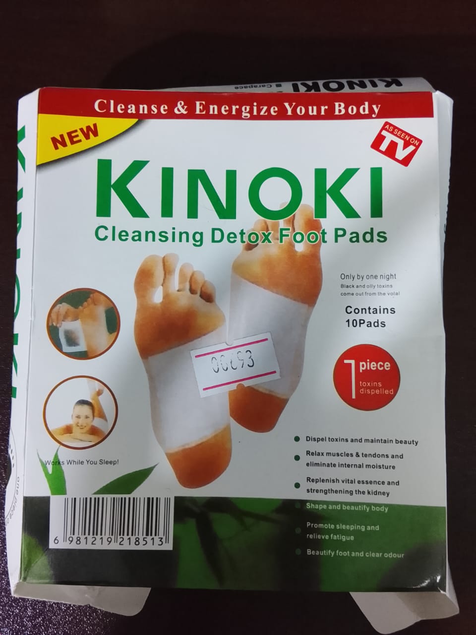 Detox Foot Pad 10pcs