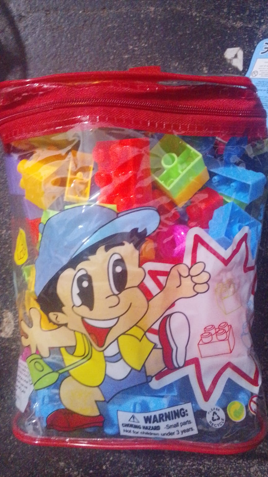 Building Block  Square Bag