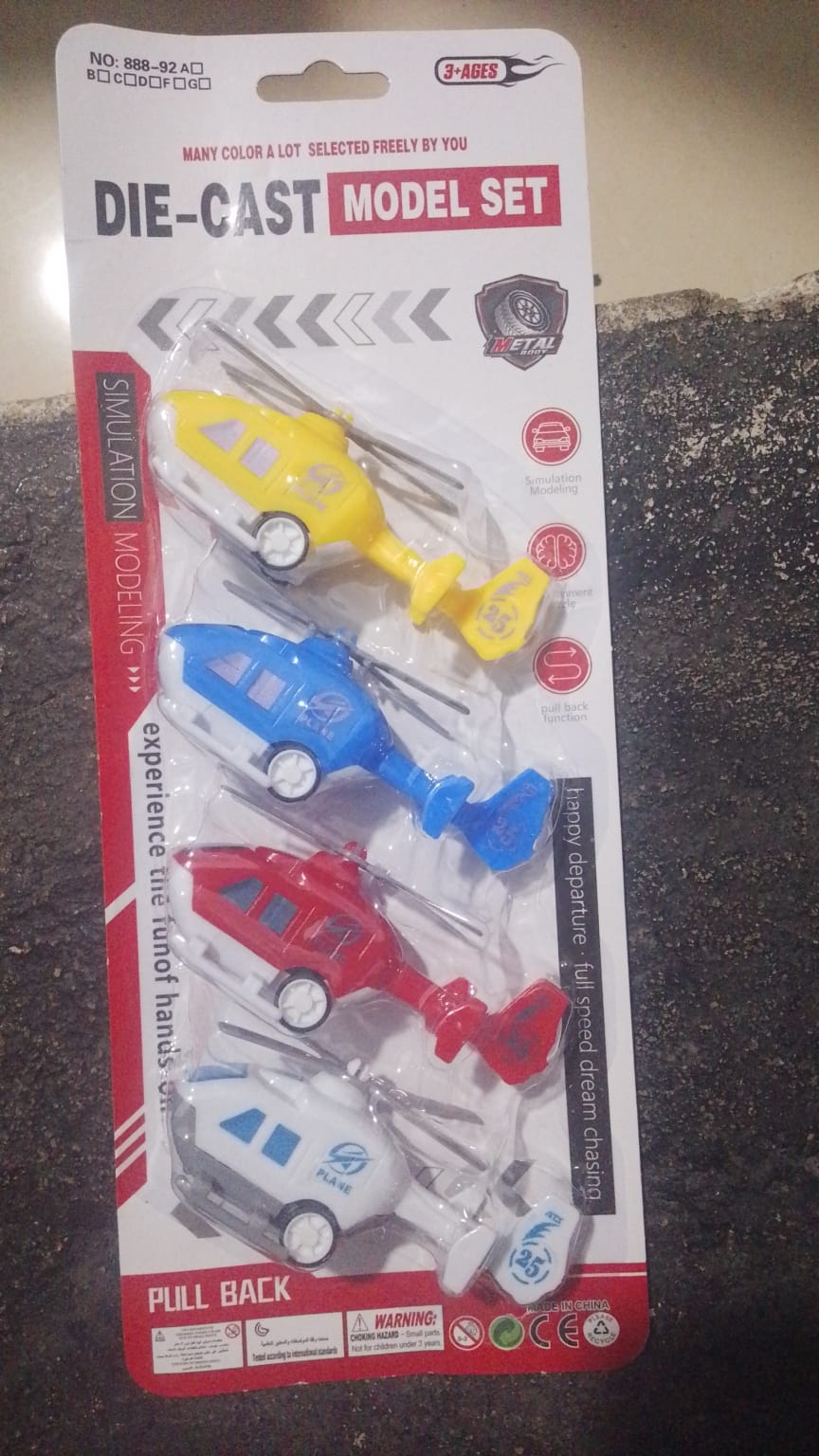 Plane 4pcs Toy