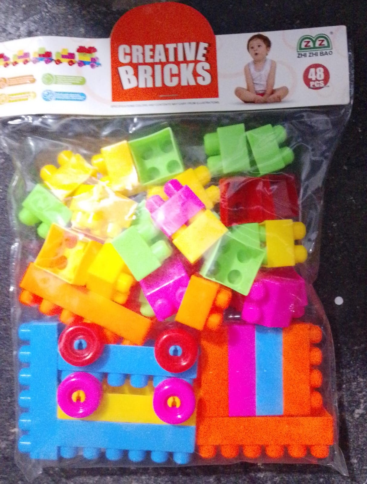 Building Box Creative Bricks 48PCS