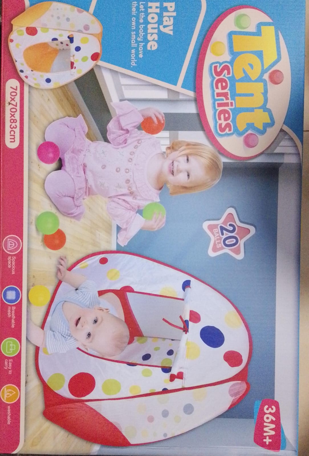 Tower Tent With Balls