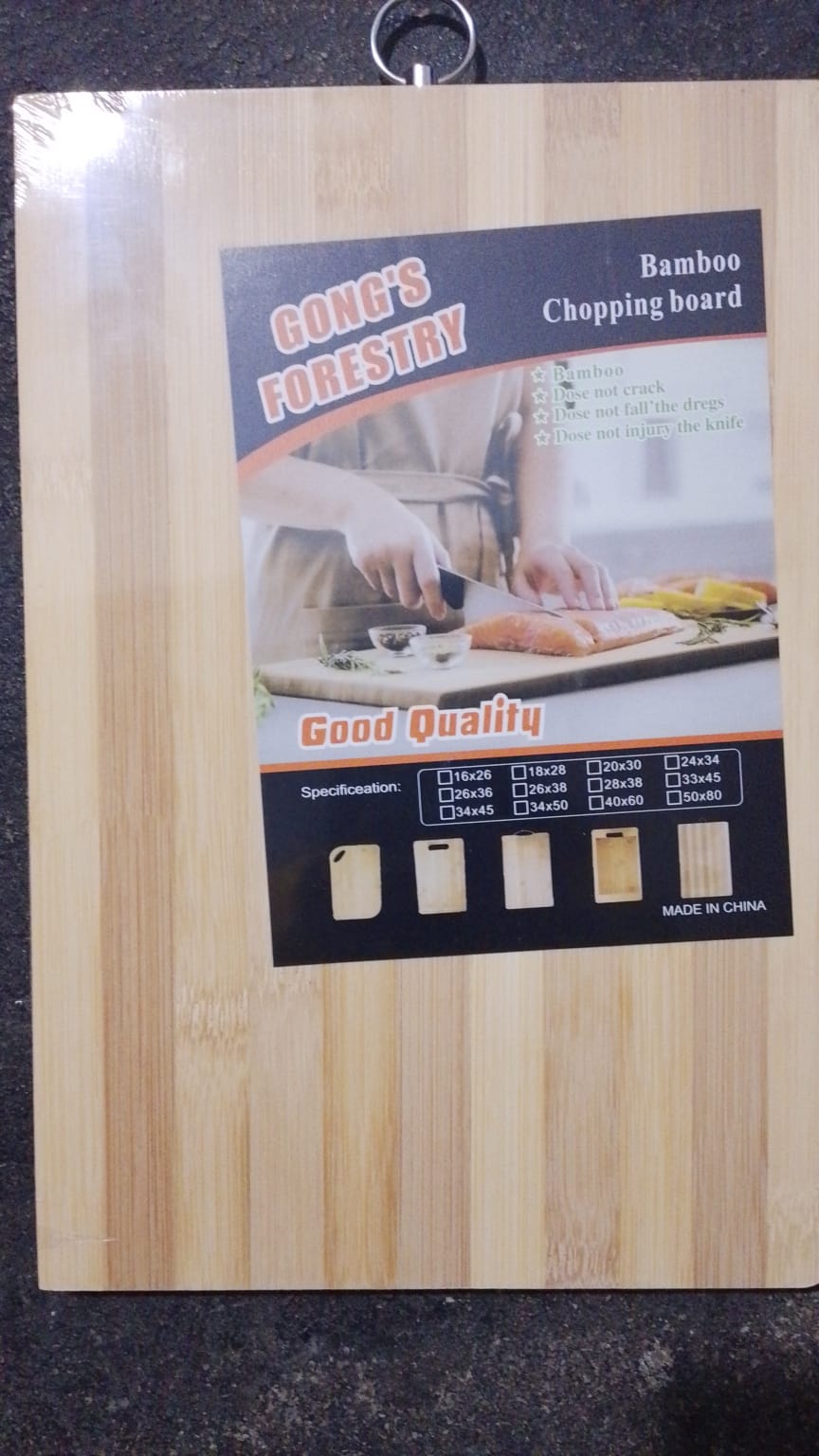 Cutting Board Wood With Holder