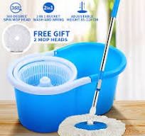 Spin Mop With Bucket