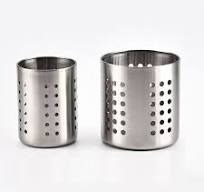 Spoon Holder Steel  Round