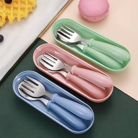 Feeding Spoon Steel 3pcs