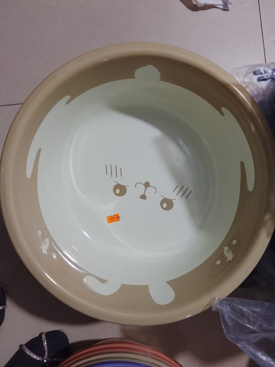 Baby Basin Round Ptd (L)