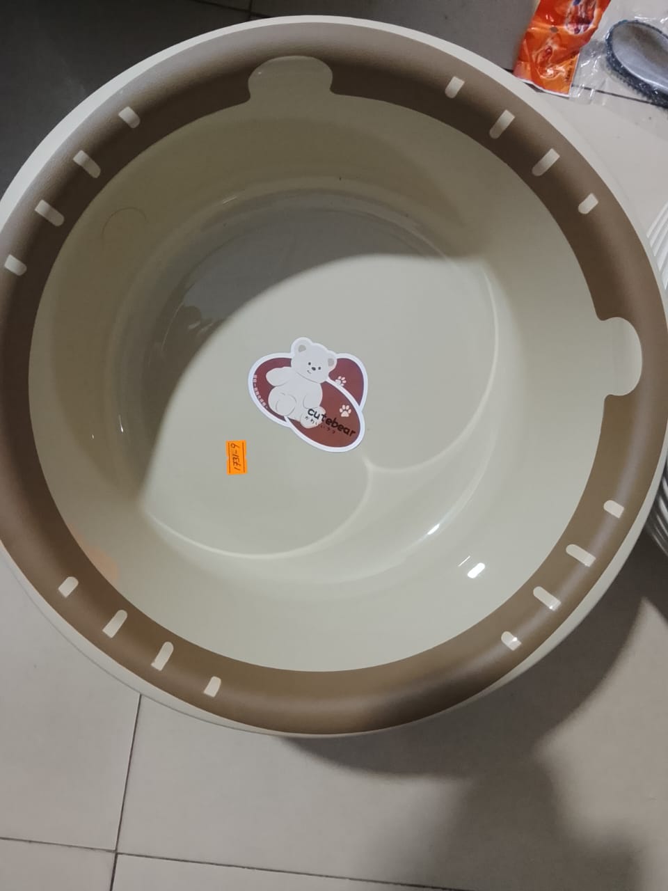 Wash Basin Large Sticker