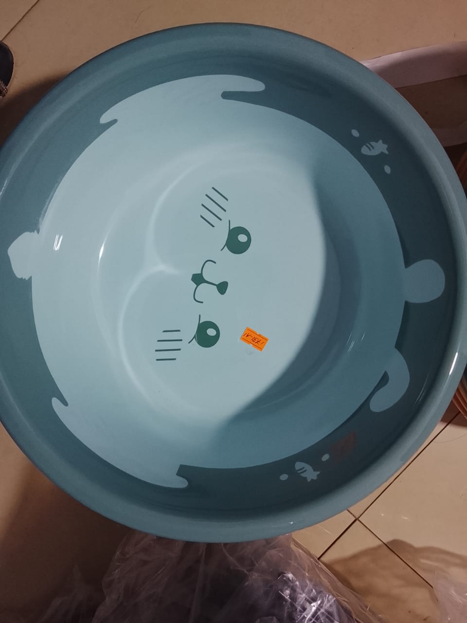 Baby Basin Round Ptd Small