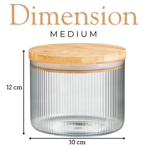 Spice Jar Silver Lid Small