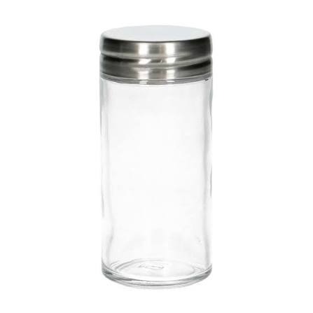 Spice Jar Silver Lid Large